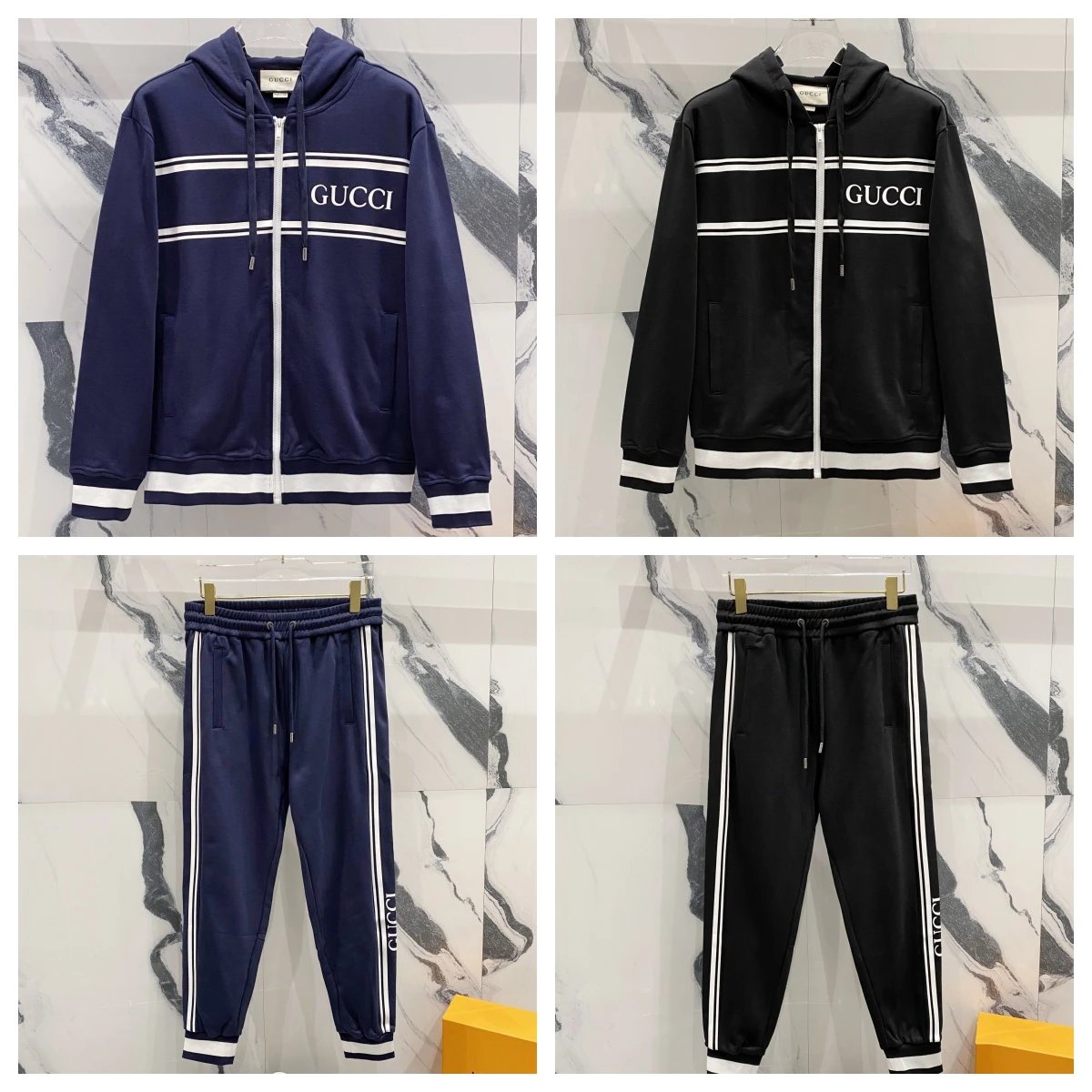Gucci Blue Hoodie and Pants Se
