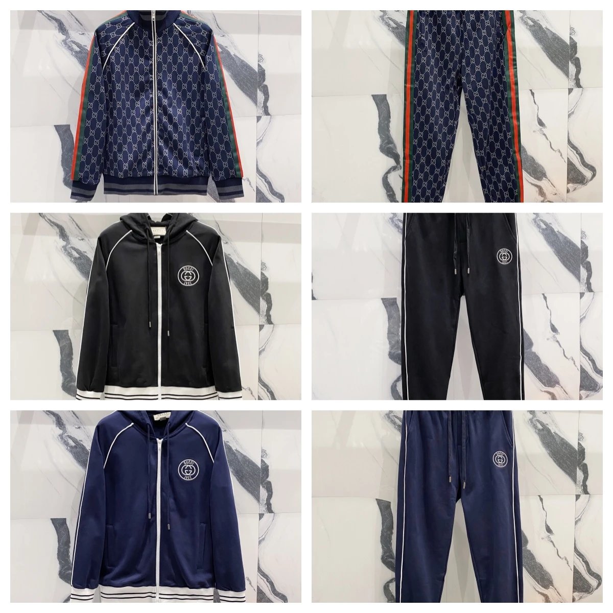 Gucci Blue Track Jacket and Pa