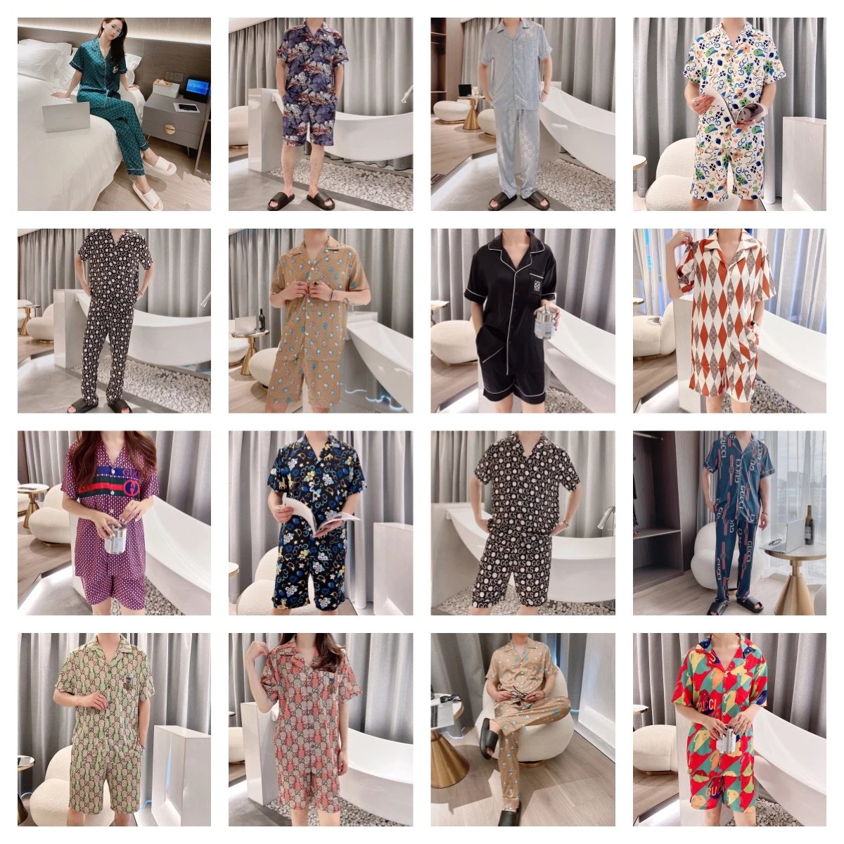 Gucci GG Supreme Pajama Sets [