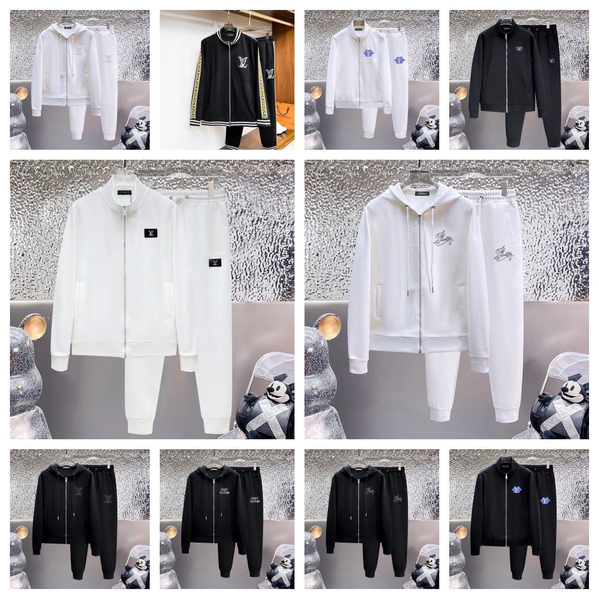 Louis Vuitton White Hoodie and