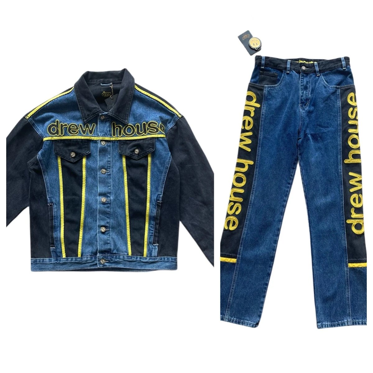 Drew House Denim Jacket and Je