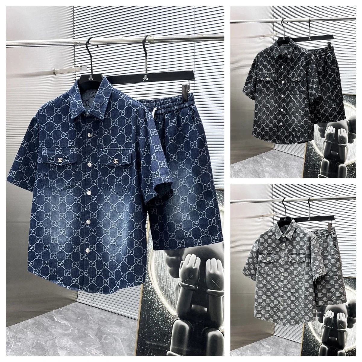 Gucci GG Supreme Short-Sleeve 