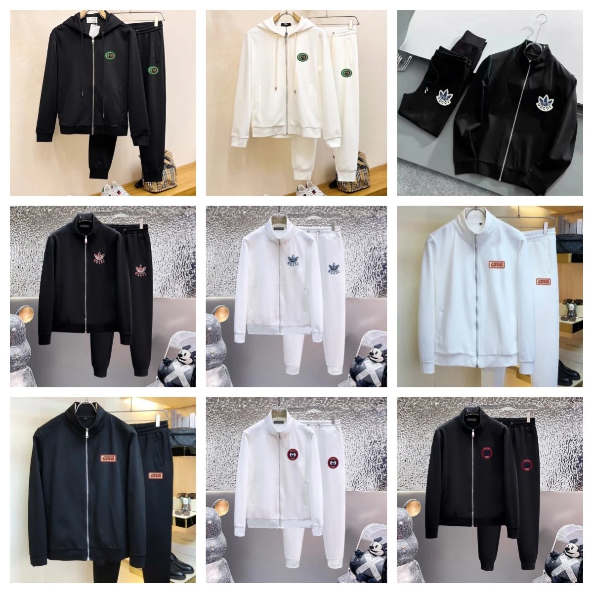 Gucci Black Zip-Up Jacket and 