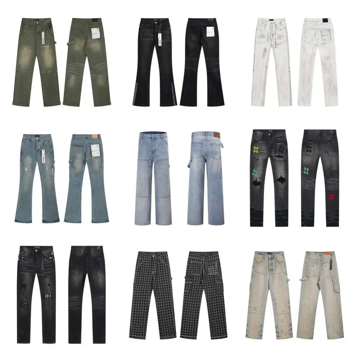 Various Designer Denim Pants [