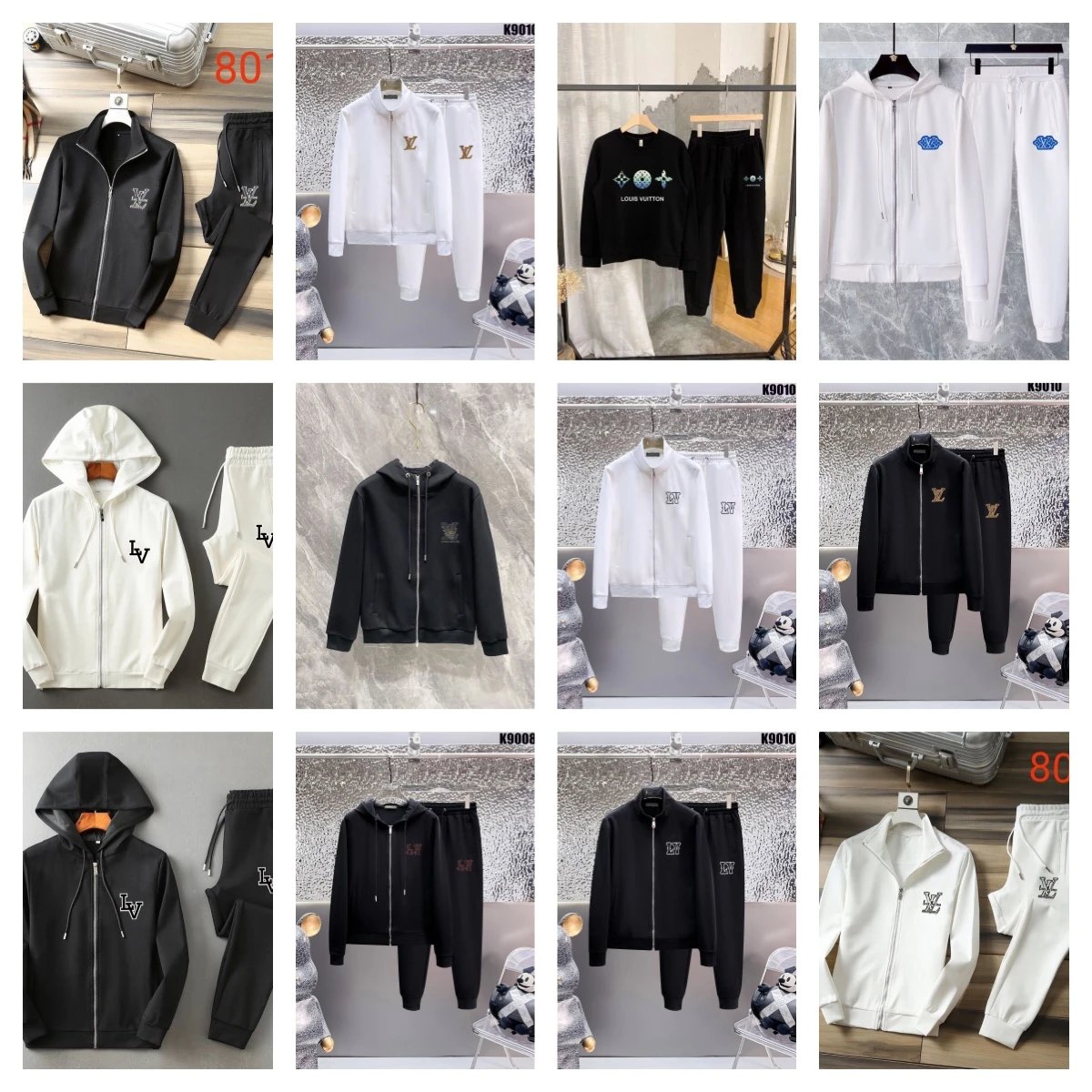 Louis Vuitton Black Hoodie and