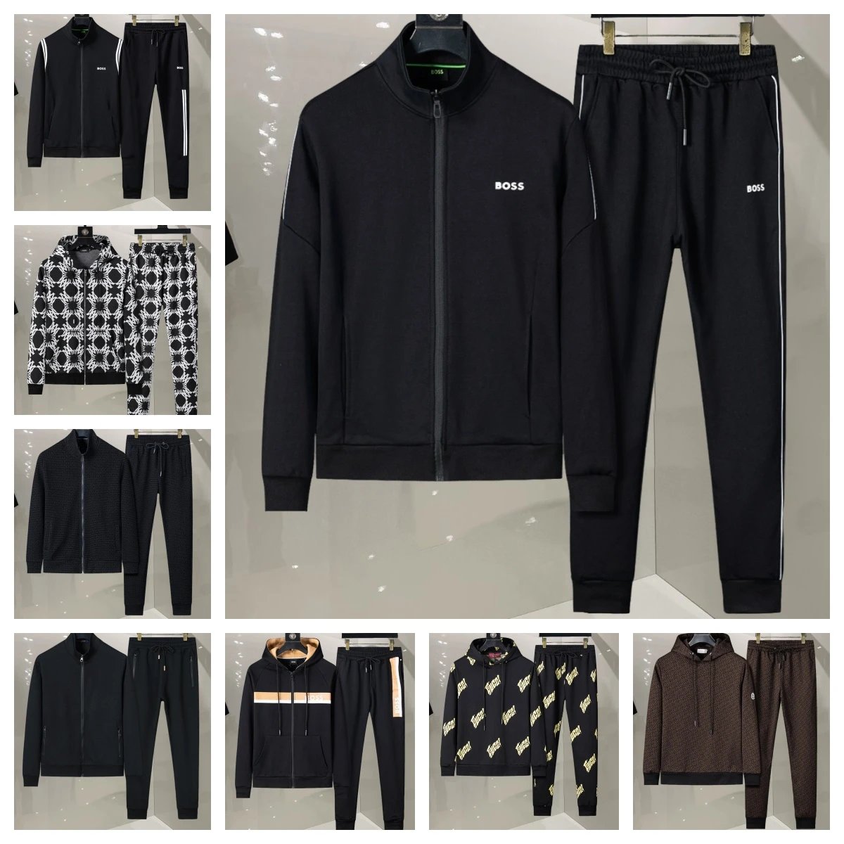 BOSS Track Suit Set [8 styles]