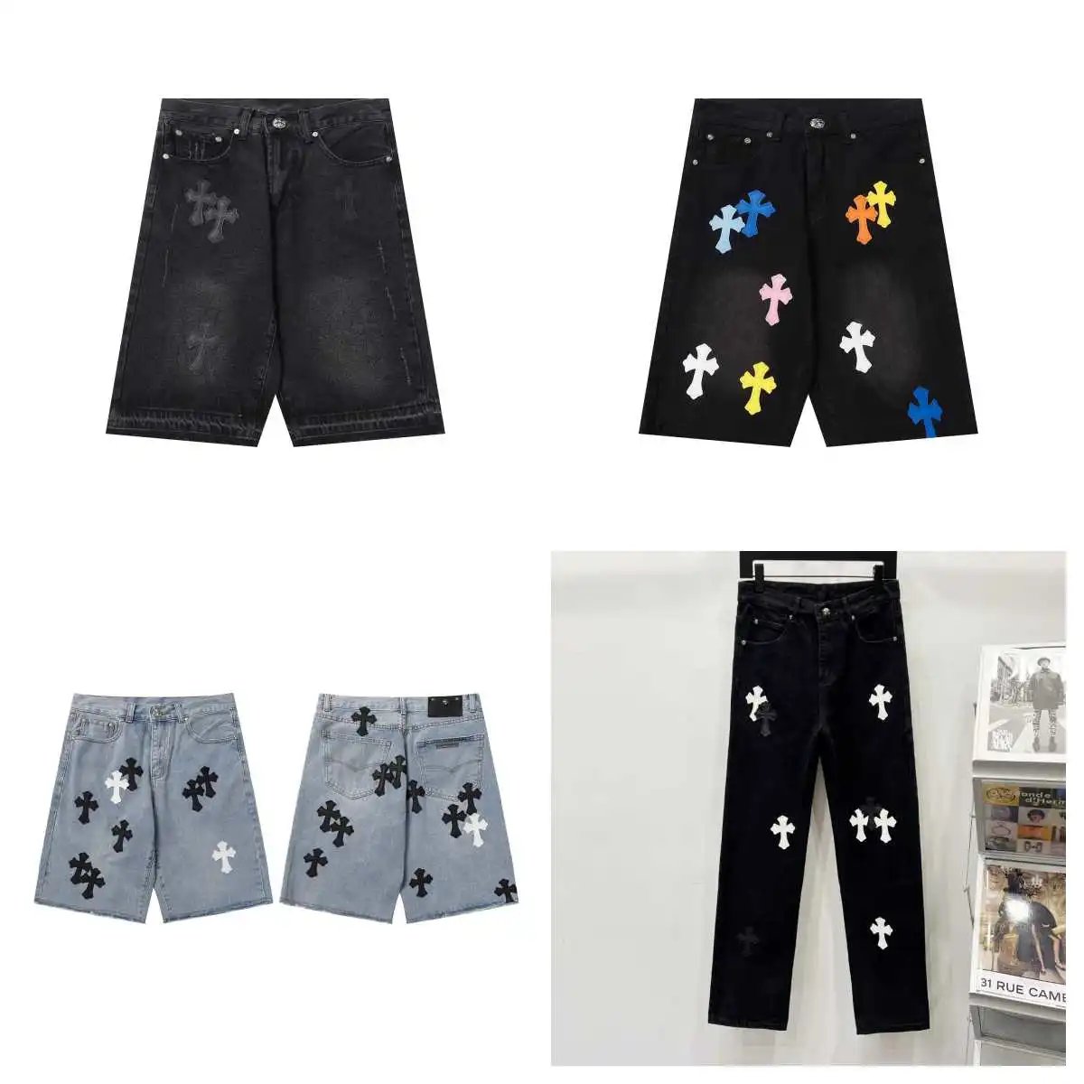 Chrome Hearts Cross-Embroidere