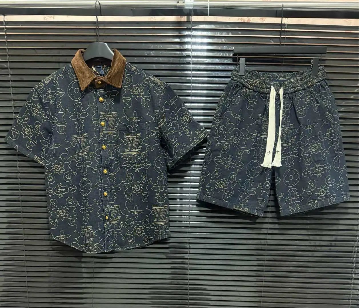 Louis Vuitton Dark Blue Short 