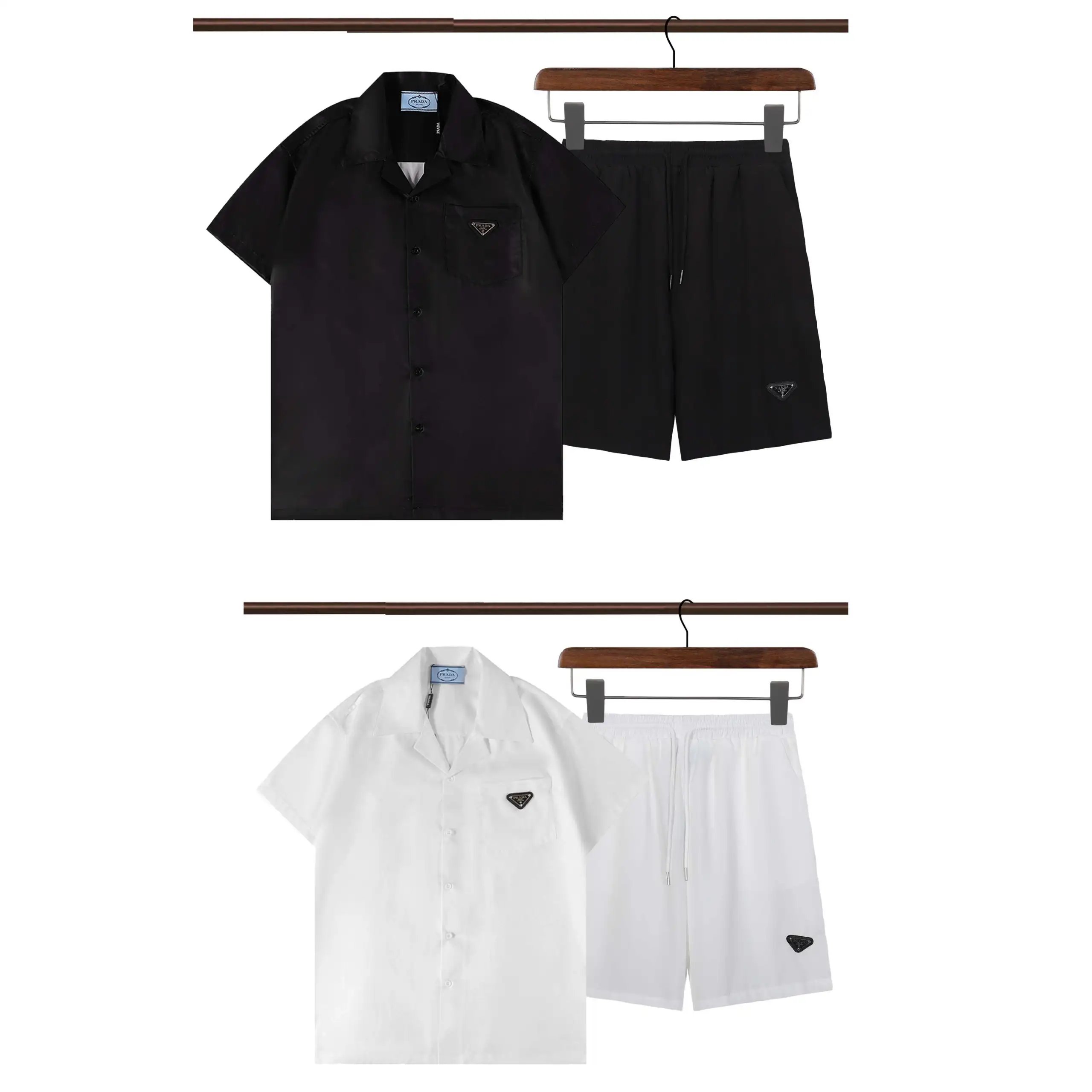 Prada Black Short Sleeve Shirt