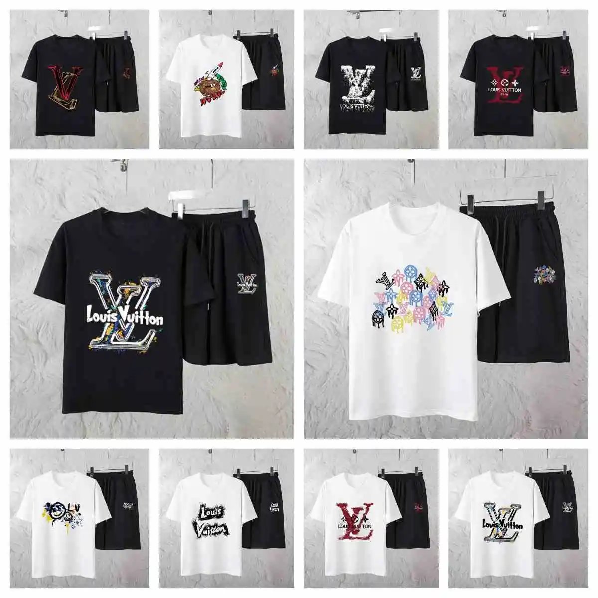 Louis Vuitton Black T-Shirt an