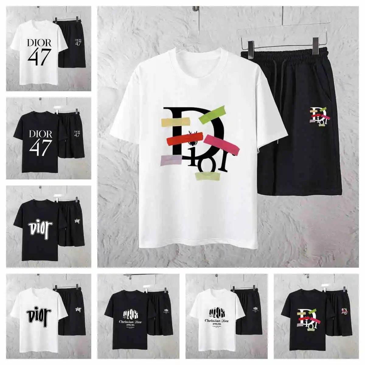 Dior White Graphic T-Shirt and
