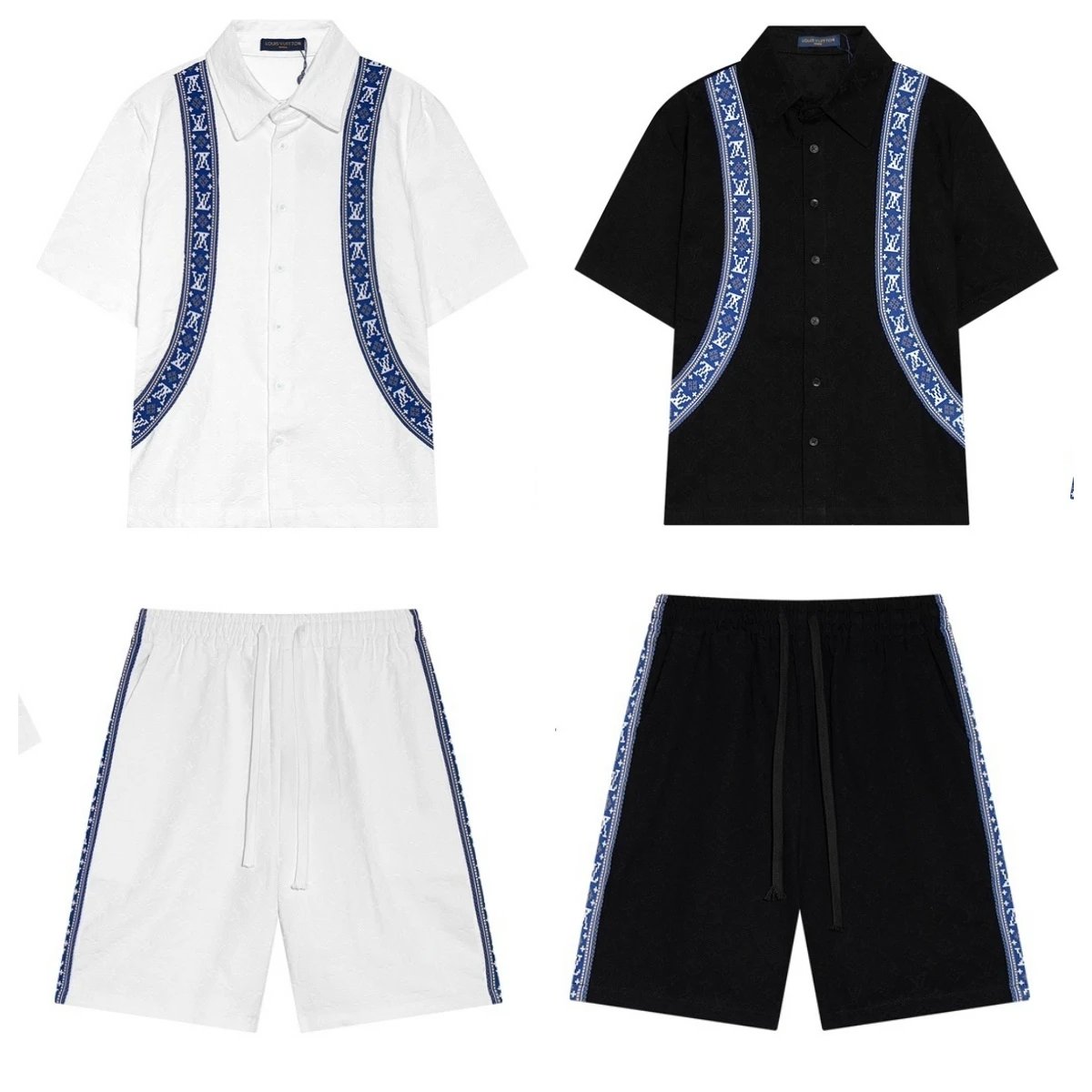 Louis Vuitton White Short Slee