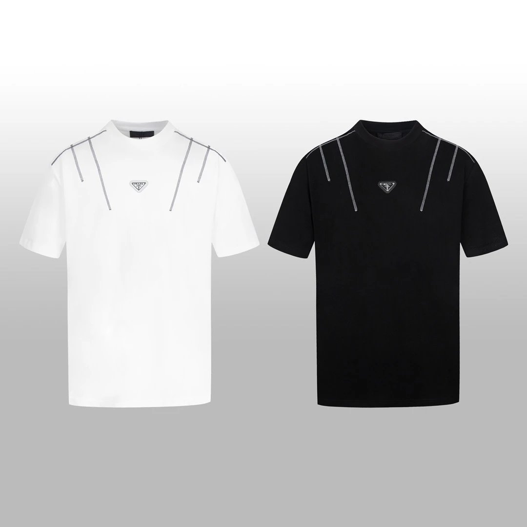 Prada Black and White T-Shirt