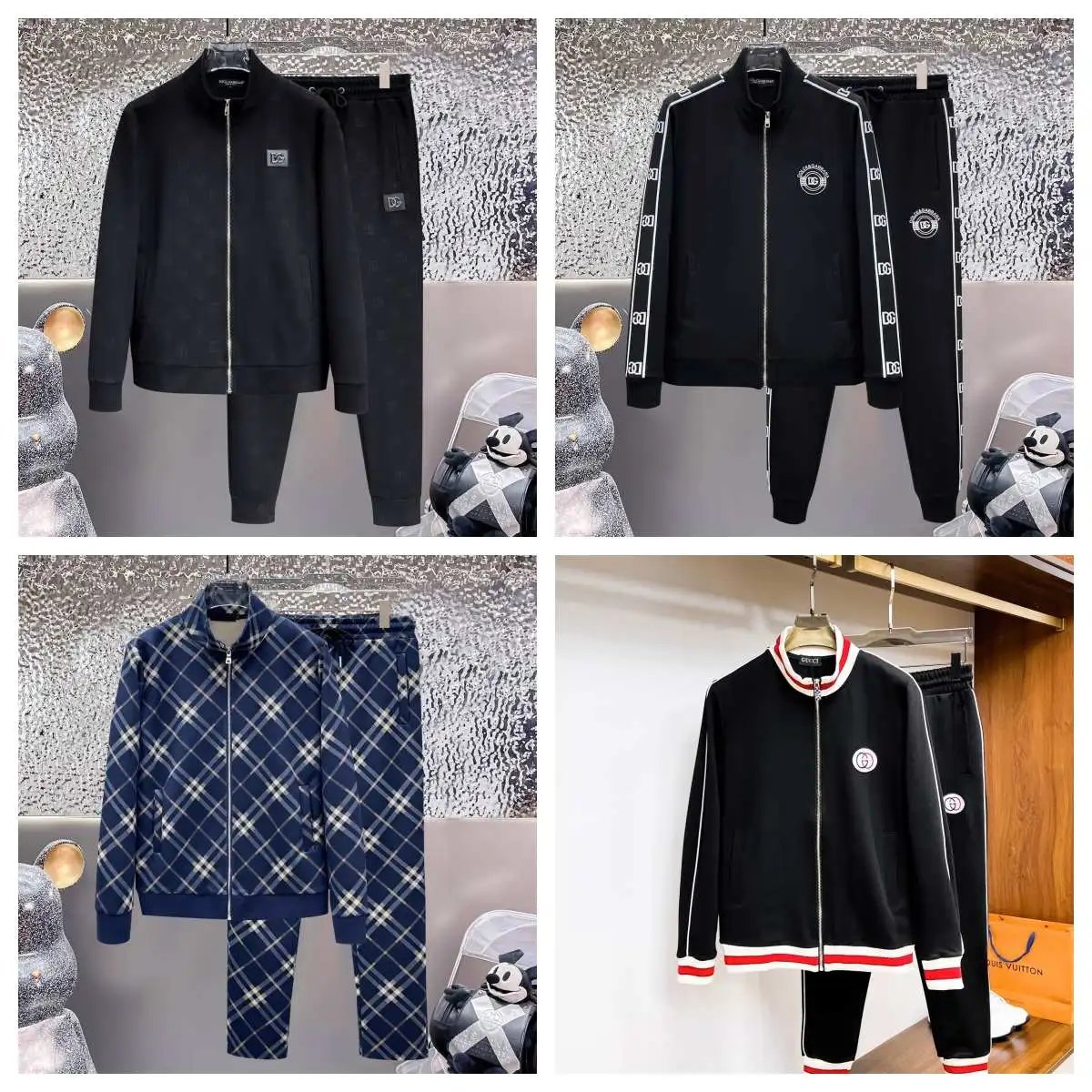 Dolce & Gabbana Black Track Su