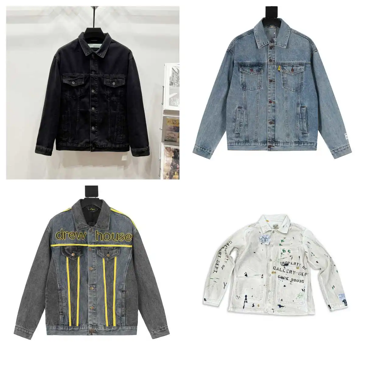 1to1reps Jackets fashion reps product 'Drew House Black De