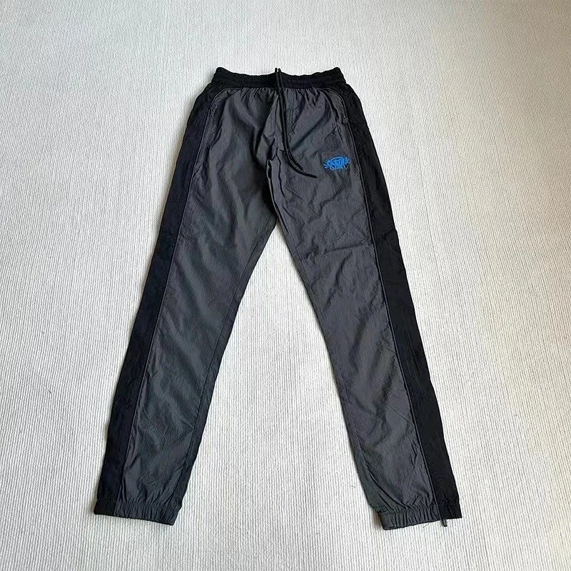 Corteiz Trousers Elastic-waist track pants with CPTZ crest and mesh leg panels — 5