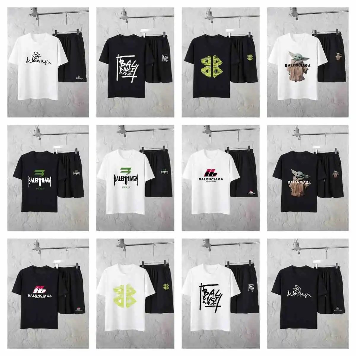 Balenciaga Graphic T-Shirt/Sho