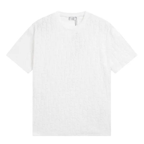 Gucci GG Monogram Jacquard Polo White Polo Shirt - 29