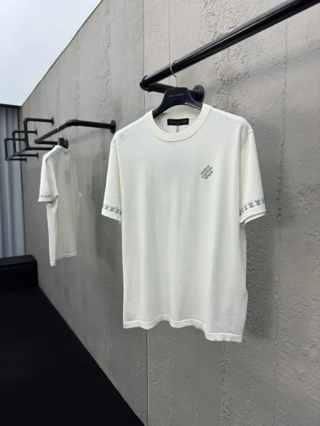 Gucci GG Monogram Jacquard Polo White Polo Shirt - 38