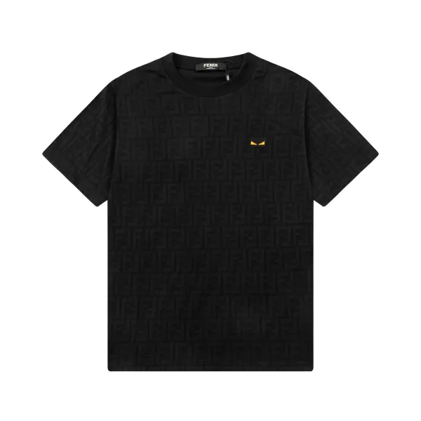 Gucci GG Monogram Jacquard Polo White Polo Shirt - 20