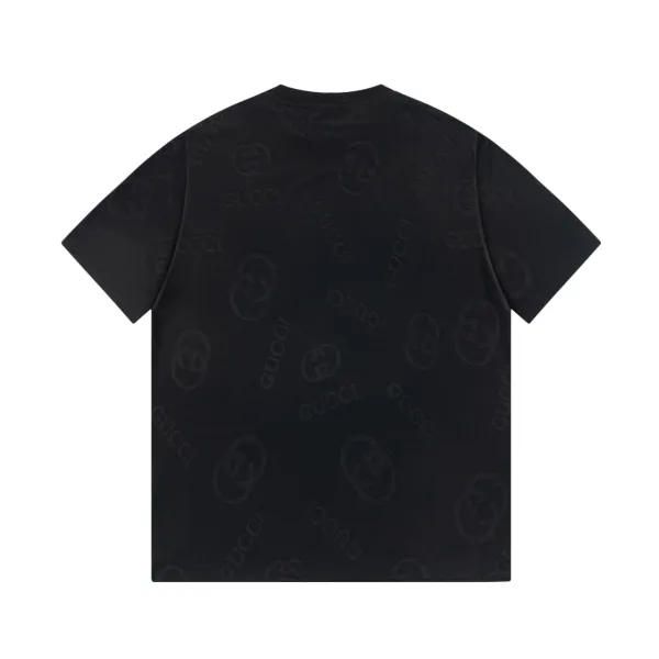Gucci GG Monogram Jacquard Polo White Polo Shirt - 68