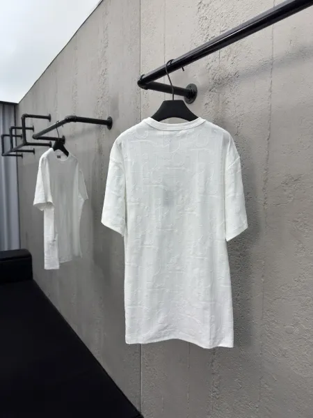 Gucci GG Monogram Jacquard Polo White Polo Shirt - 47