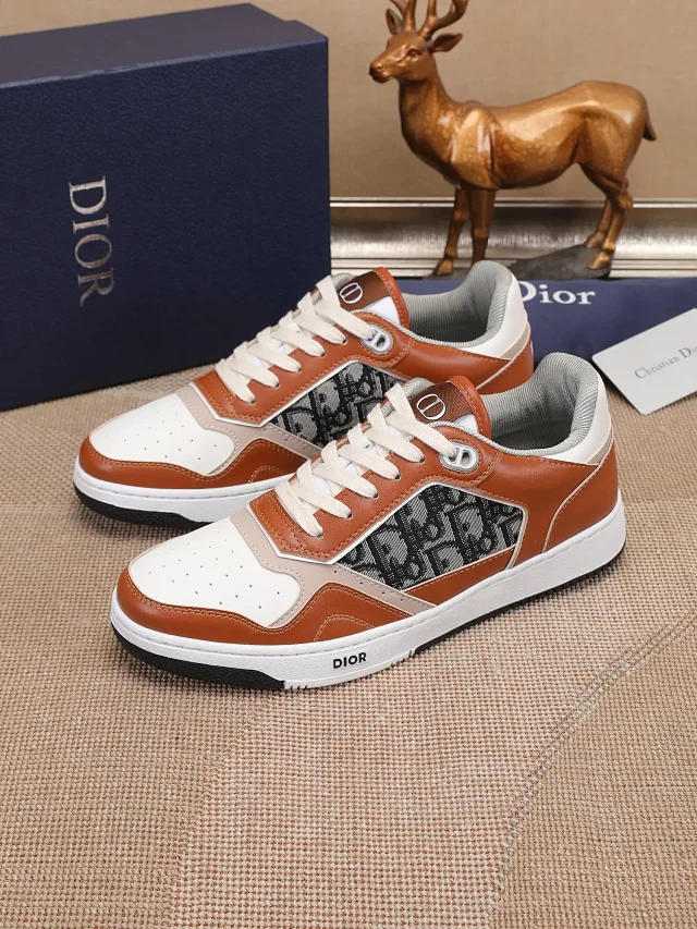 Dior Sneakers B27 low-top with Oblique side panels product detail image 21