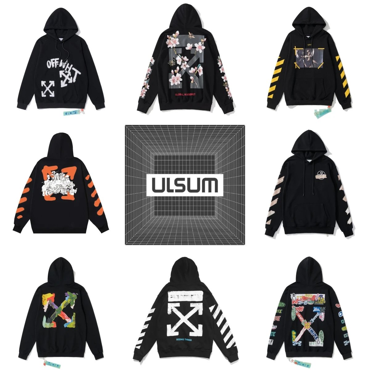 2025ss OFF WH1TEhoodie 1