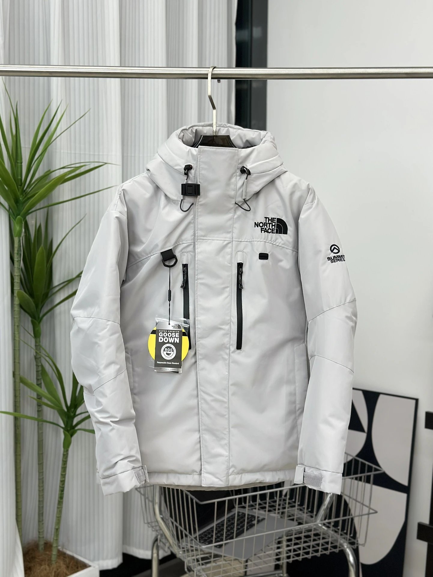 喜马拉雅登山羽绒服 【灰白色】