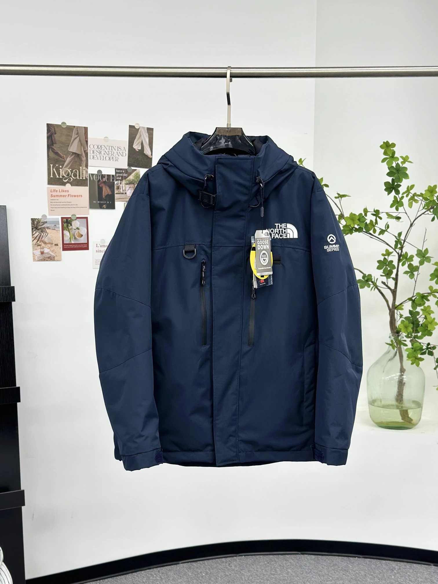 Himalaya 3-in-1 down jacket navy blue