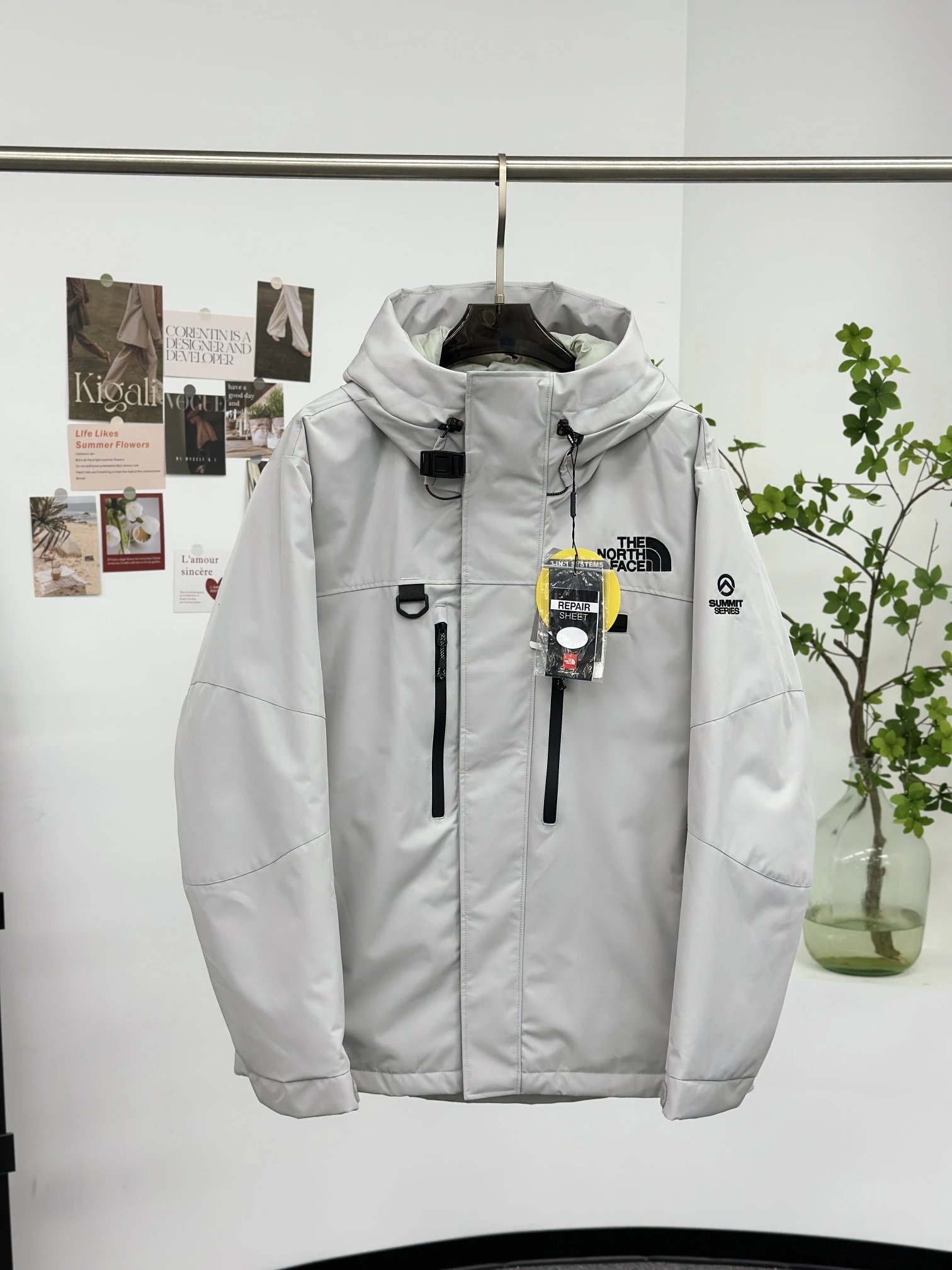 Himalaya 3-in-1 Down Jacket Grey