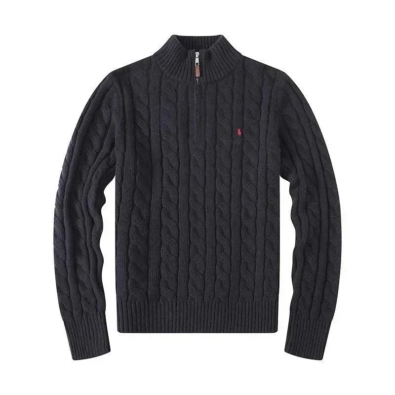 1/4 Zip Black