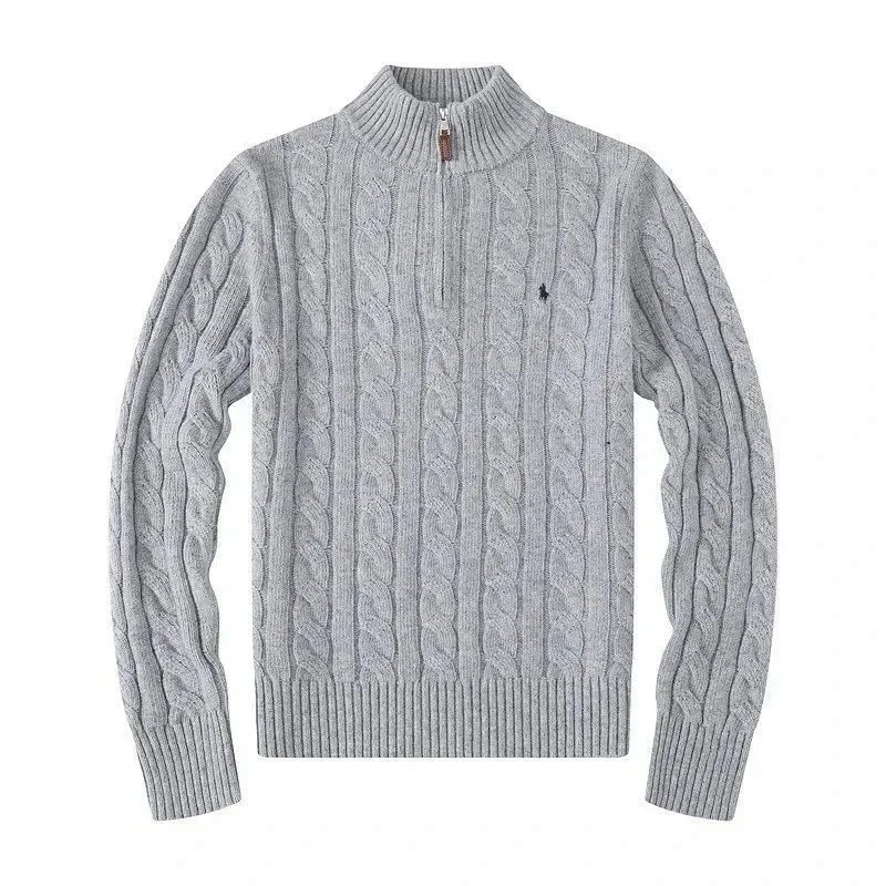 1/4 Zip Grey