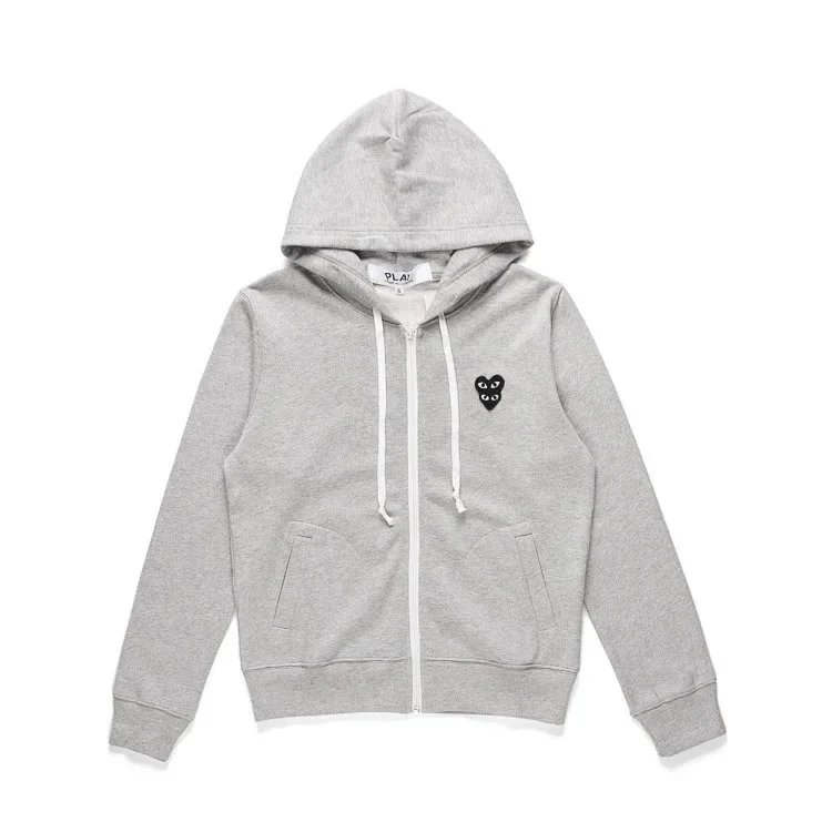 Double Heart Gray