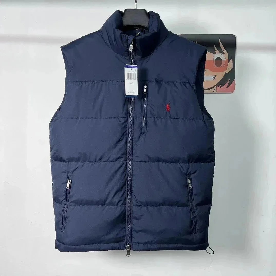 Pale blue vest