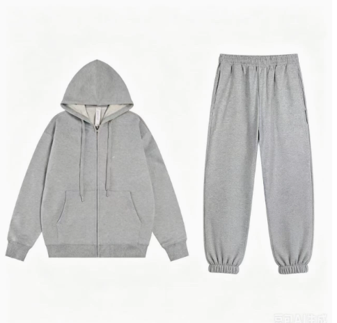 Grey Full Zipper Foot Strap Set