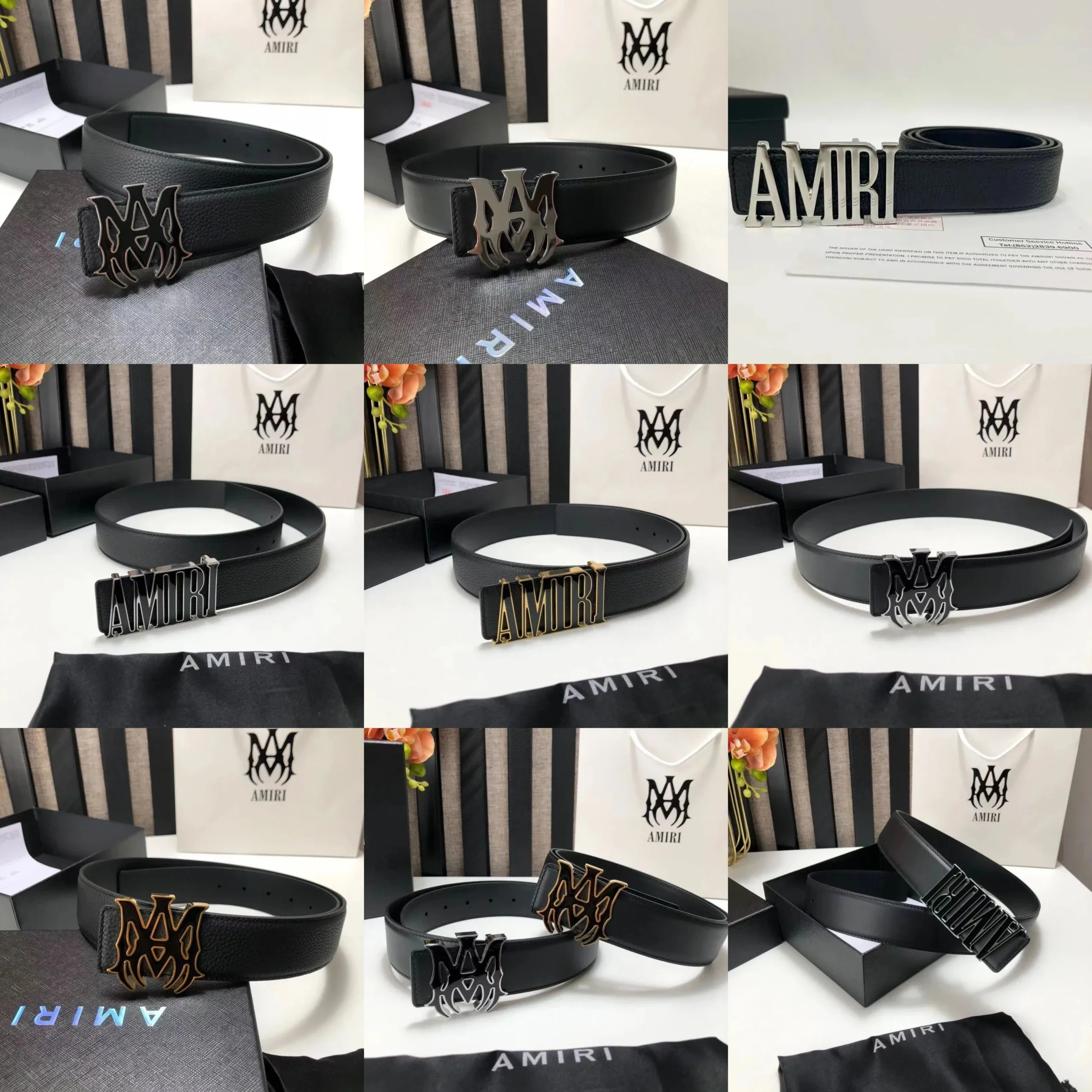 AMIRI belt