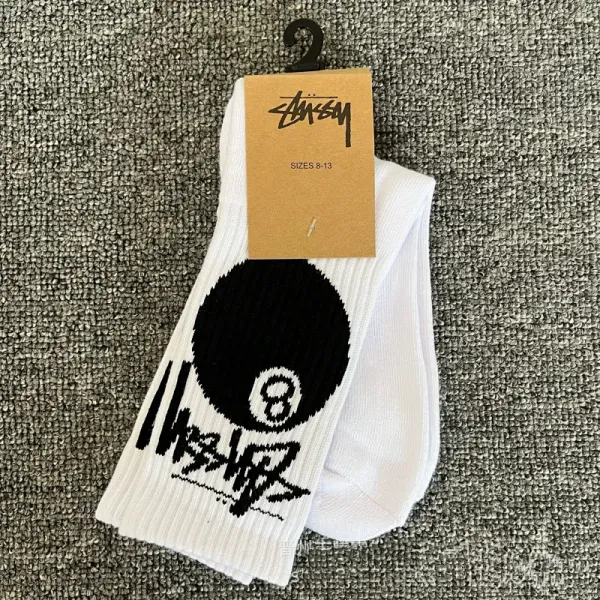 Stussy 8-Ball Socks Black - 14