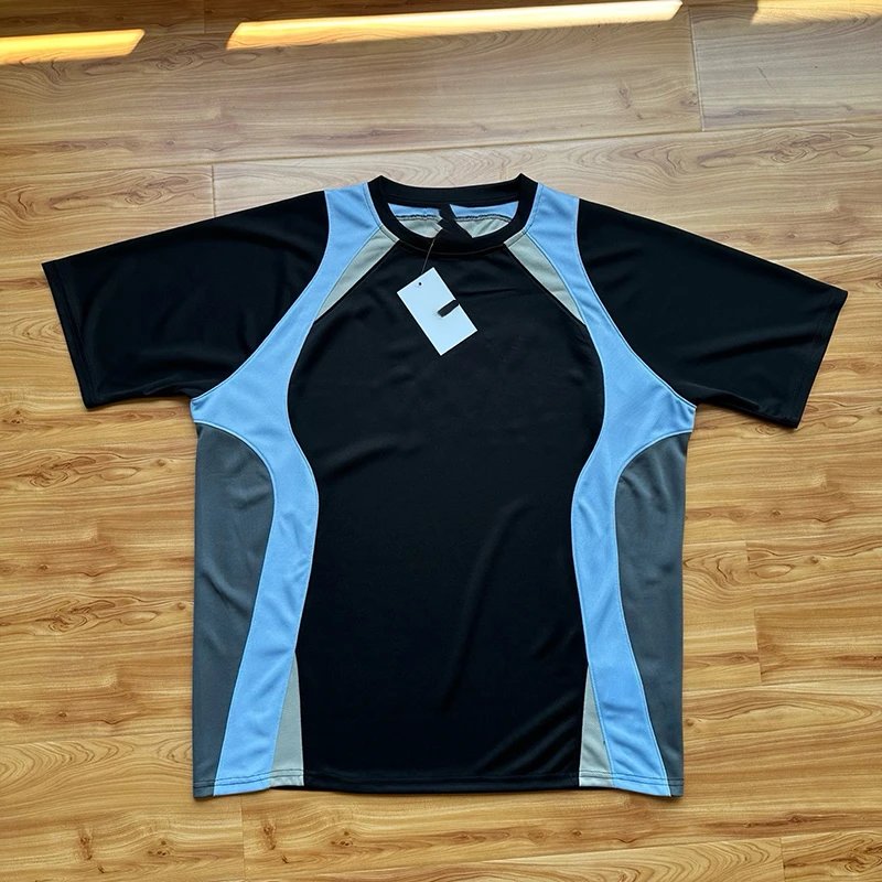 Vintage Breathable Mesh Sports T-Shirt photo 3