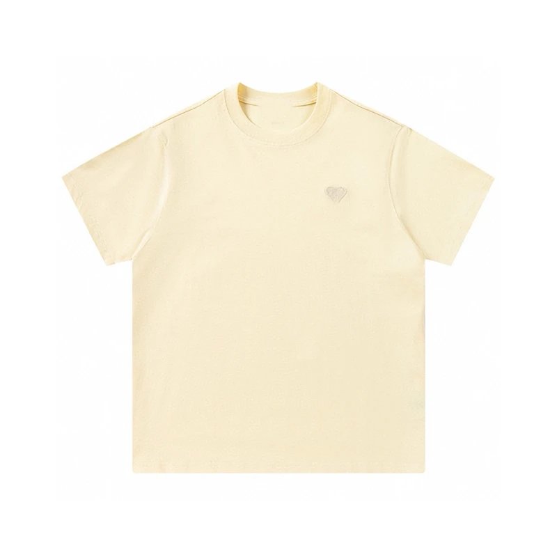 Heart Towel Embroidery T-Shirt photo 4