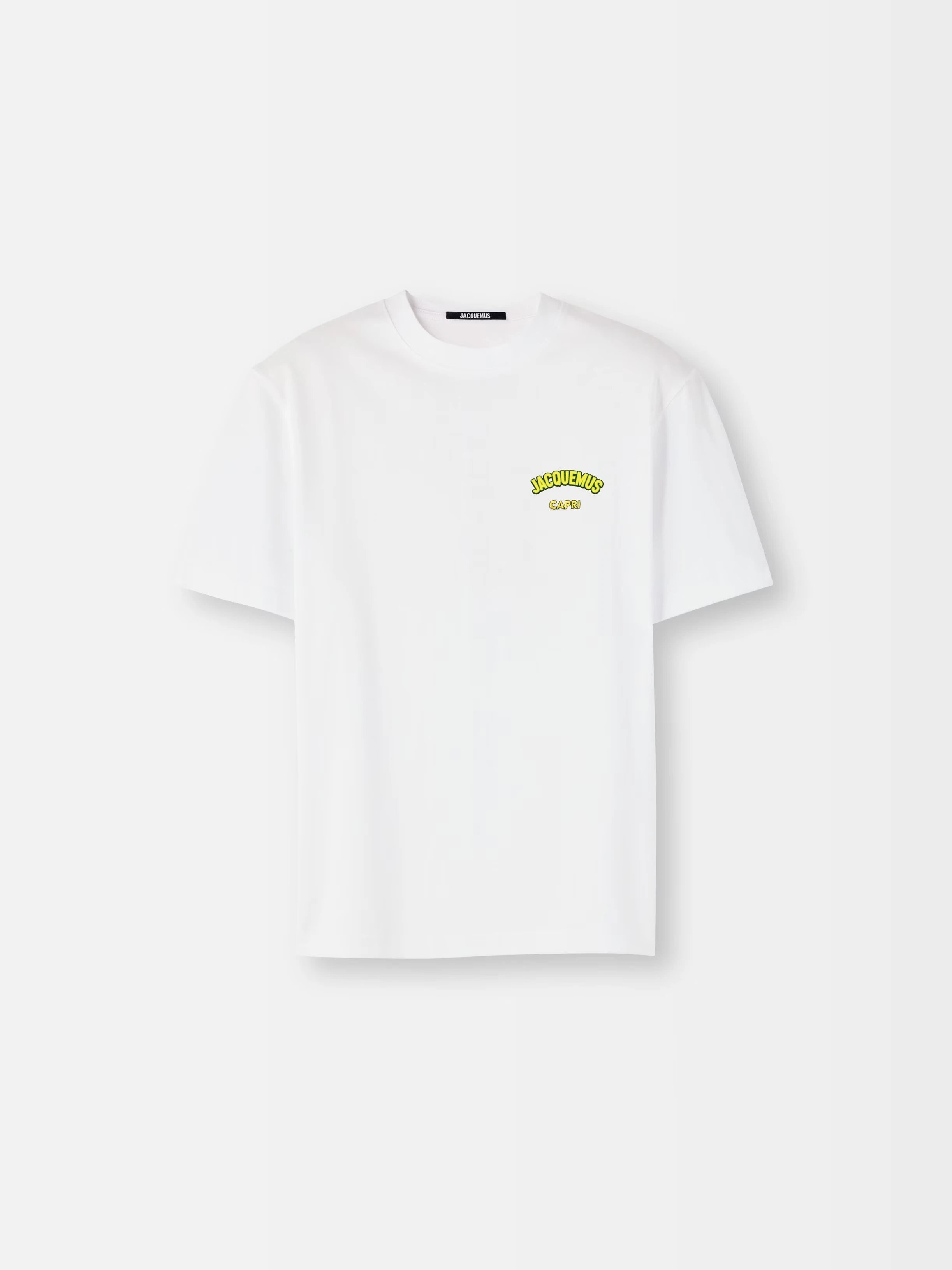 Lemon Print Short Sleeve T-Shirt