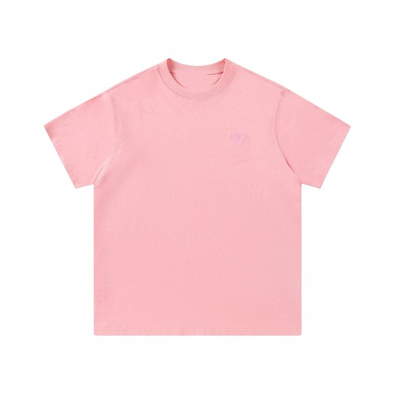 Heart Towel Embroidery T-Shirt photo 3