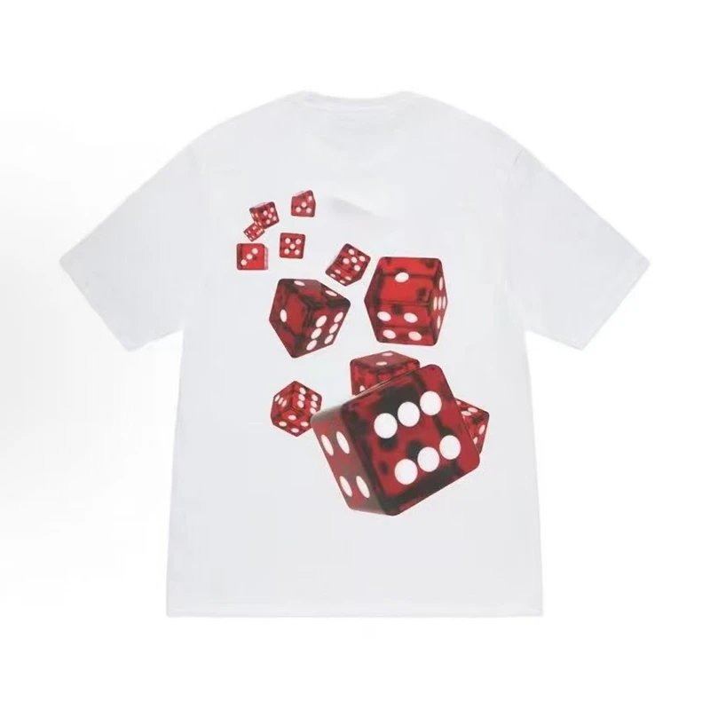 Dice Printed Short Sleeve T-Shirt
