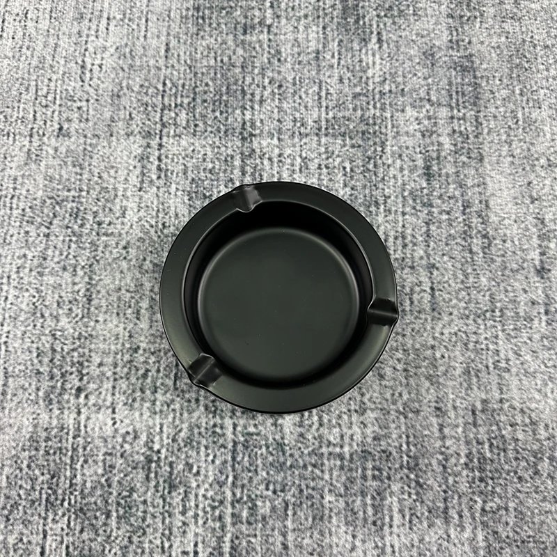 Black Matte Round As