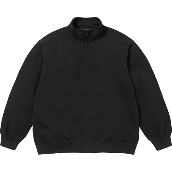 Half zip stand up collar hoodie