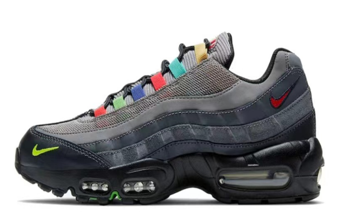 Corteiz x Nike Air Max 95 Black Yellow Sneakers - 11