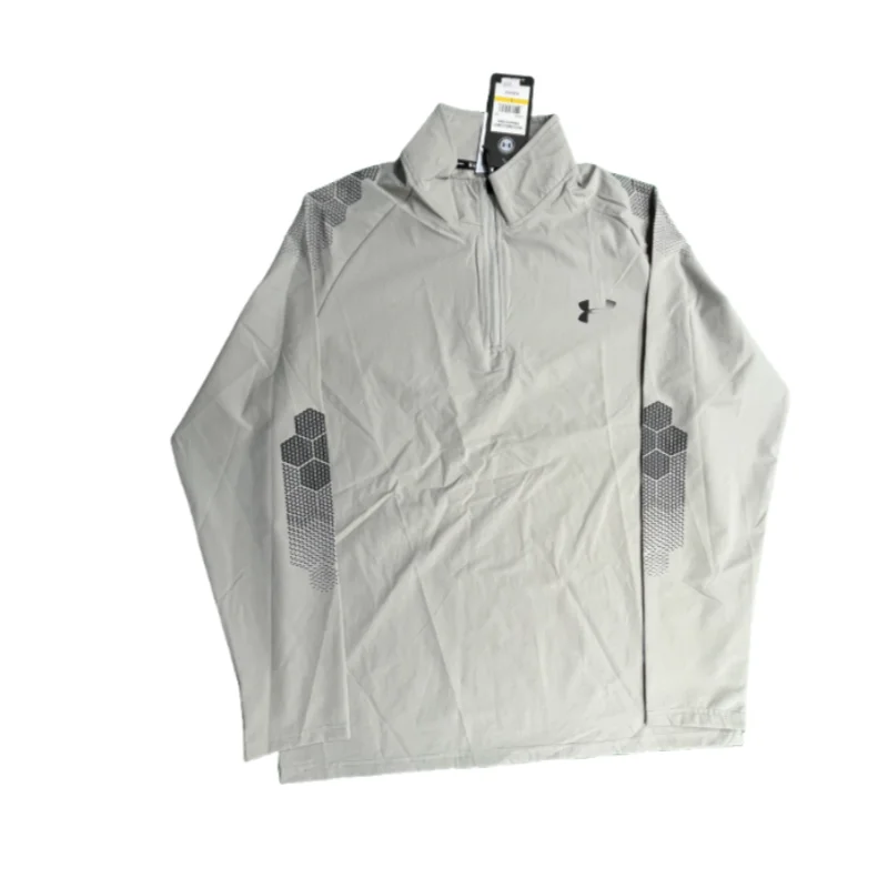 Grey zipper sweatshirt 823*