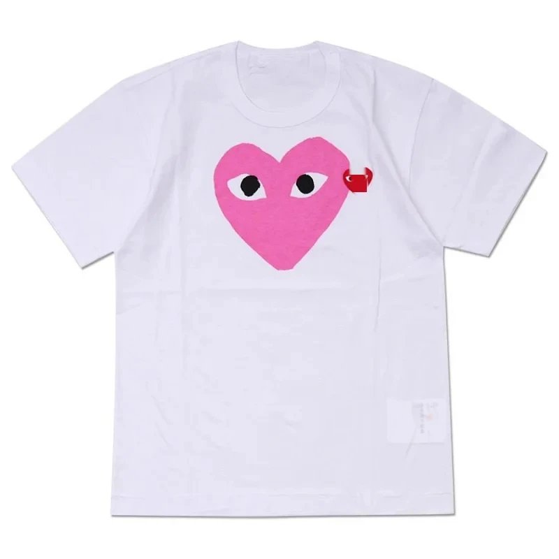 Comme des Garçons White Heart T-Shirt