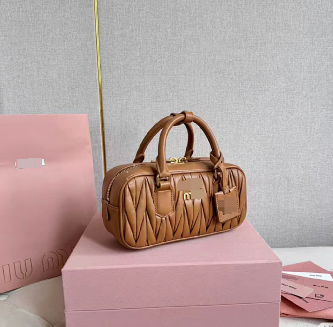 Miu Miu Matelassé Handbag [3 s