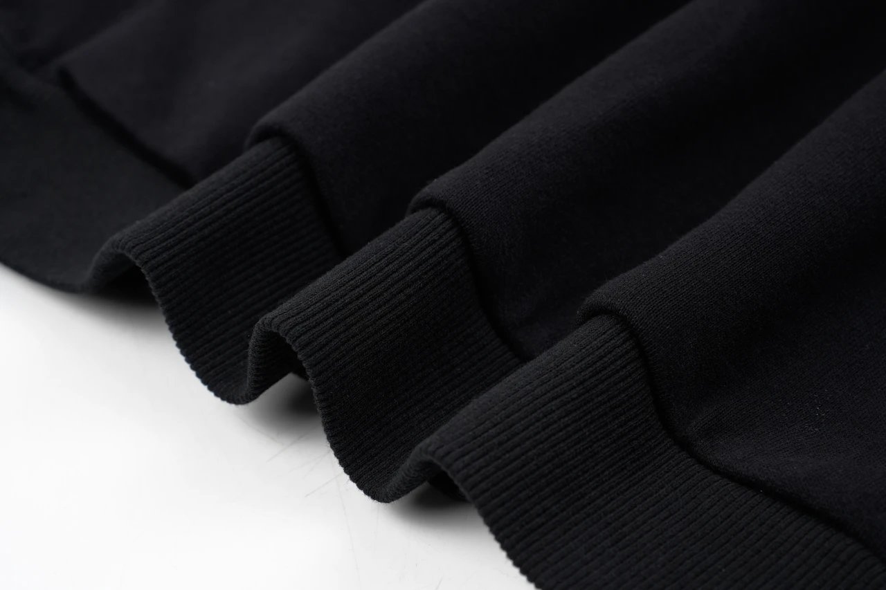 Design Classic Oversized Hoodie Black - 6